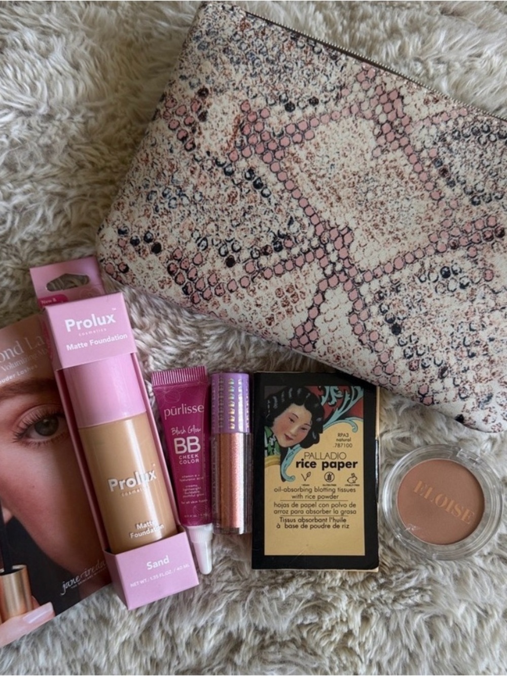 Deluxe Travel Size Makeup Bundle with Ipsy Bag|New